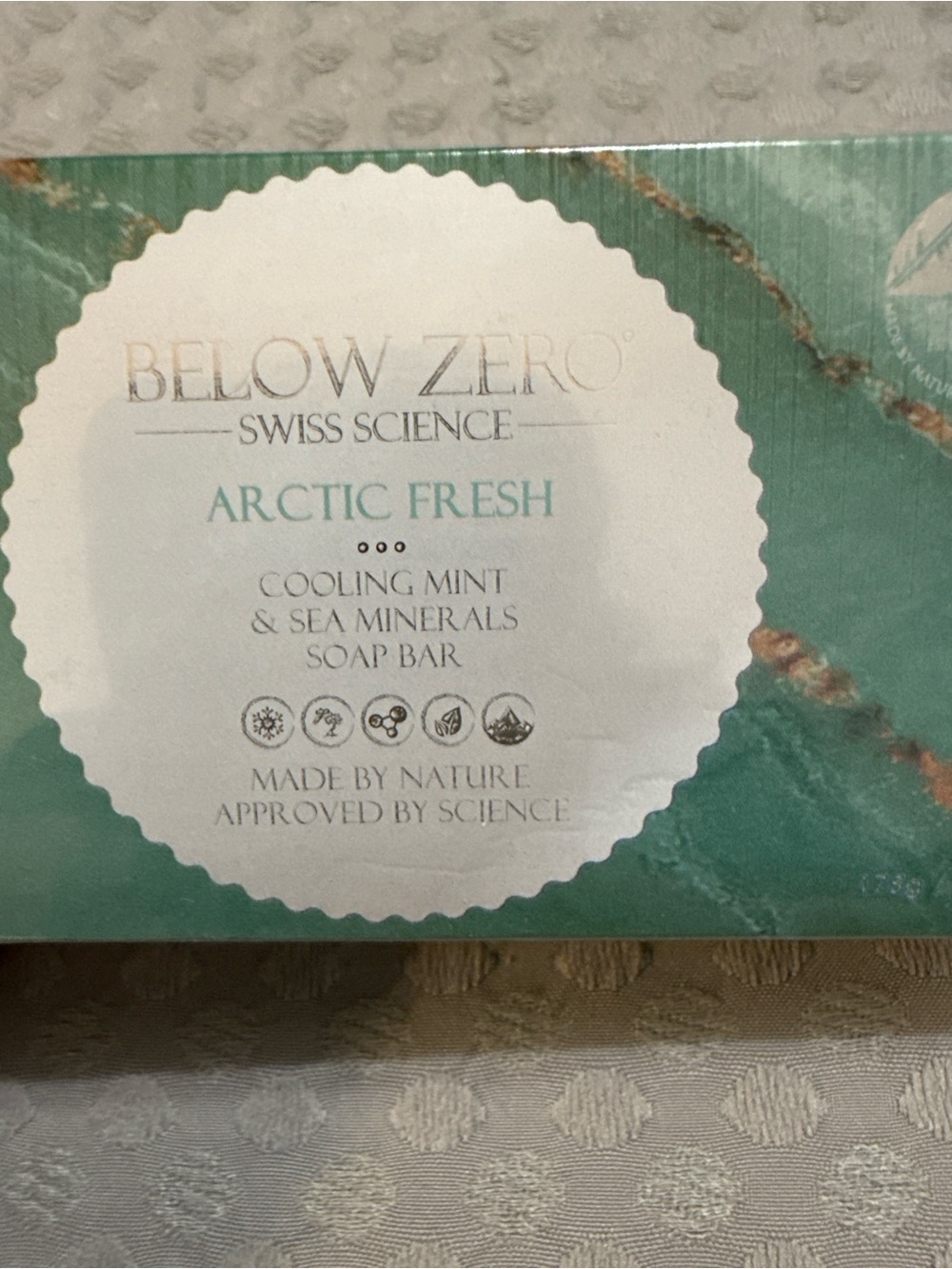 Arctic Fresh Cooling Mint & Sea Minerals Soap Bar - Green